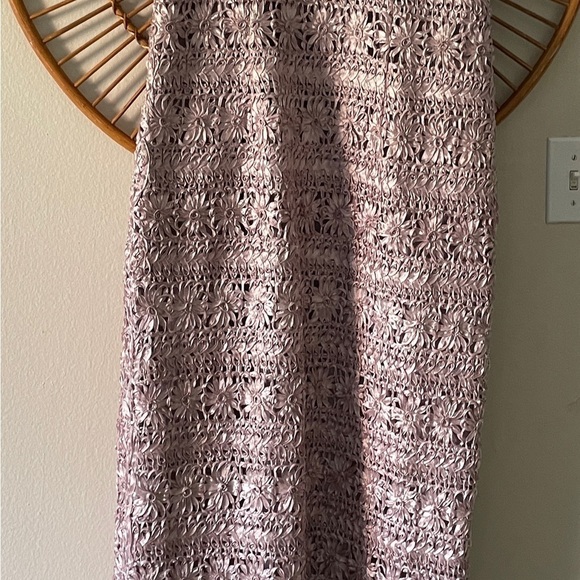 JS Collections Cutout Back Soutache Gown in Pink Sz 14 - Picture 6 of 16